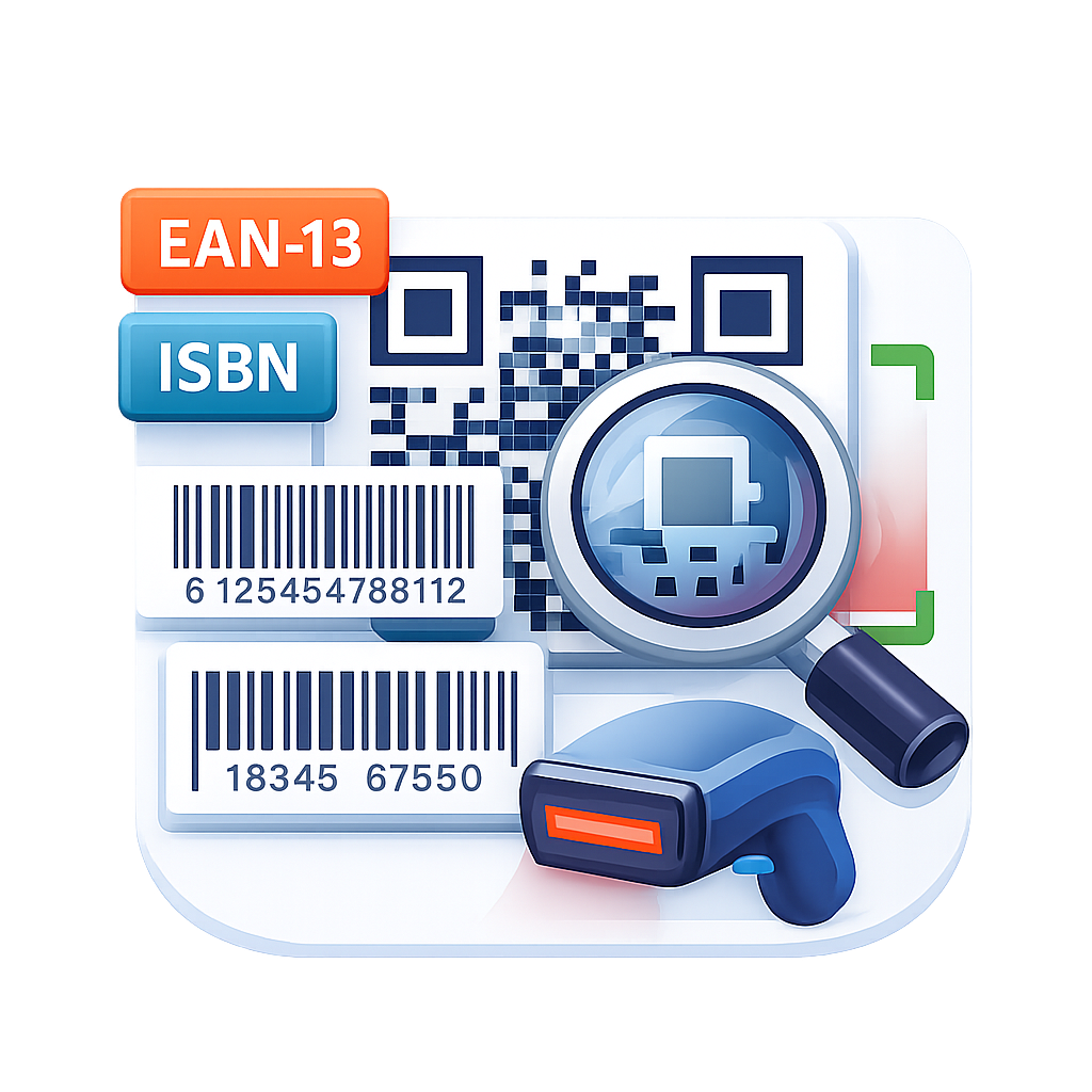QR און באַרקאָדע דעקאָדער אָנליין